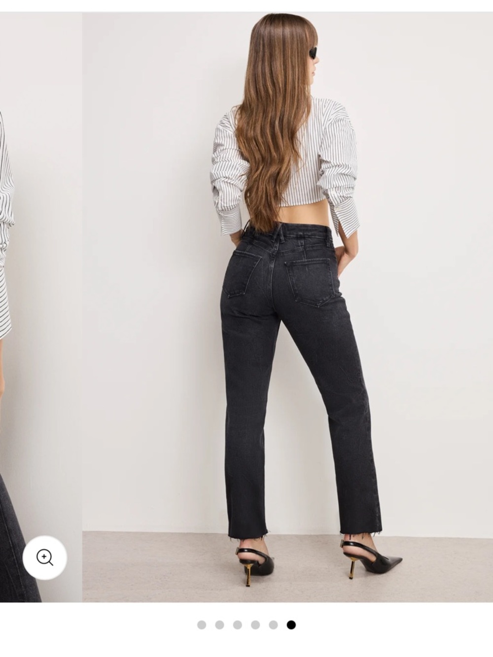 NWT! Long Good American Straight Leg